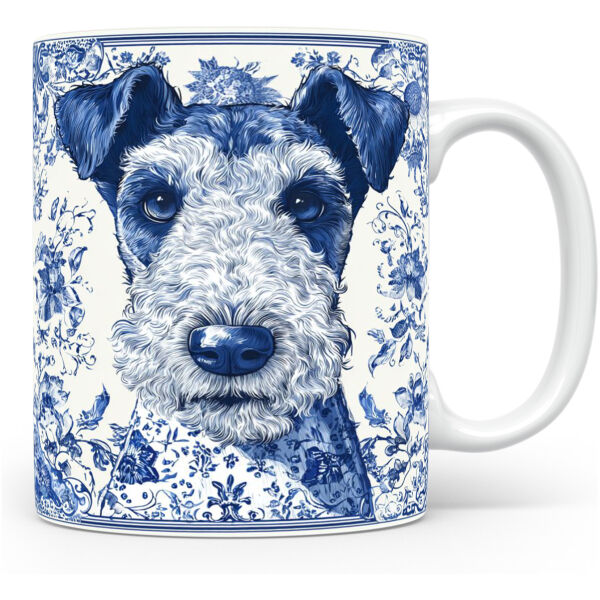Collectable mok Airedale terrier Beker voor koffie of tas voor thee