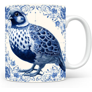 Collectable mok Kwartel Beker voor koffie of tas voor thee