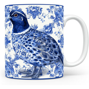 Collectable mok Kwartel Beker voor koffie of tas voor thee