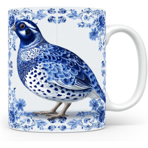 Collectable mok Kwartel Beker voor koffie of tas voor thee