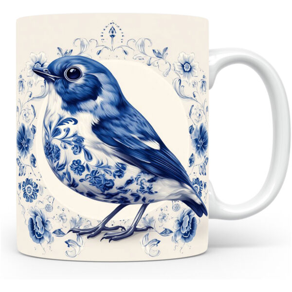 Collectable mok Roodborstje Beker voor koffie of tas voor thee