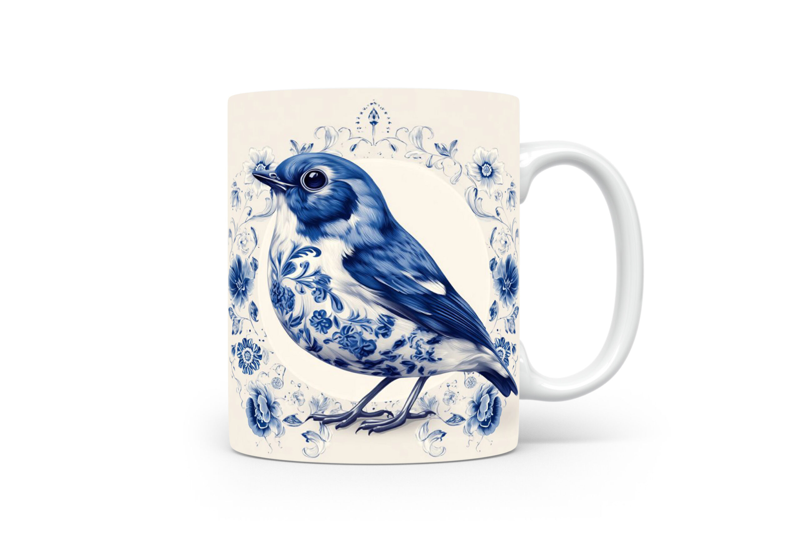 Mok Roodborstje Collectable mok Roodborstje Beker voor koffie of tas voor thee