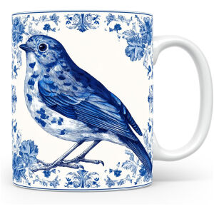 Collectable mok Roodborstje Beker voor koffie of tas voor thee