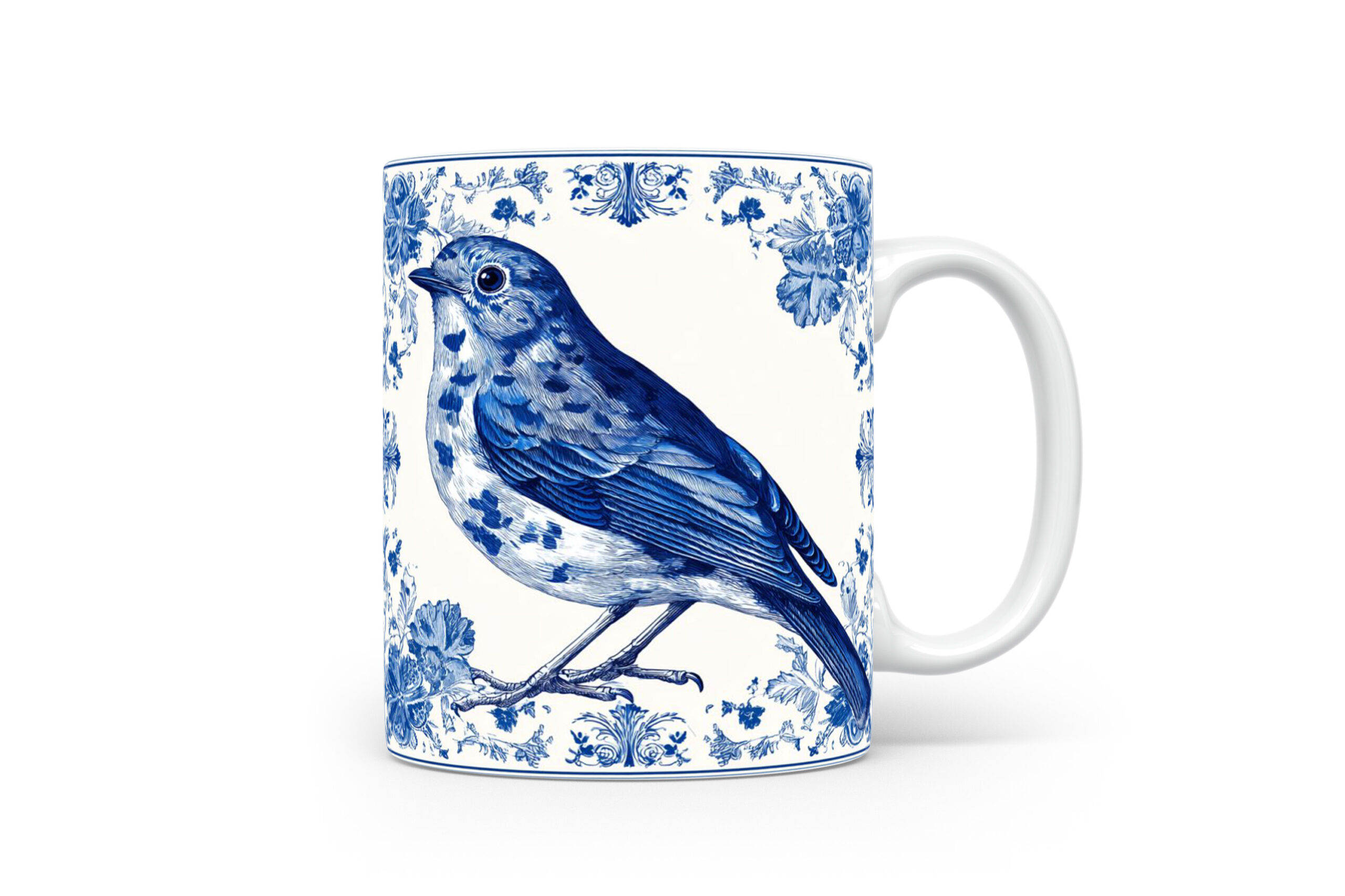 Mok Roodborstje Collectable mok Roodborstje Beker voor koffie of tas voor thee
