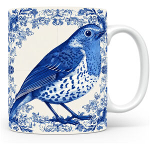Collectable mok Roodborstje Beker voor koffie of tas voor thee