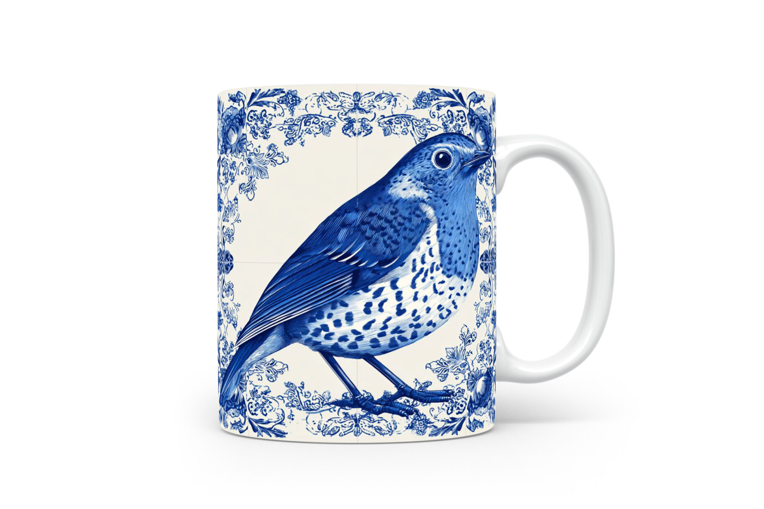Mok Roodborstje Collectable mok Roodborstje Beker voor koffie of tas voor thee