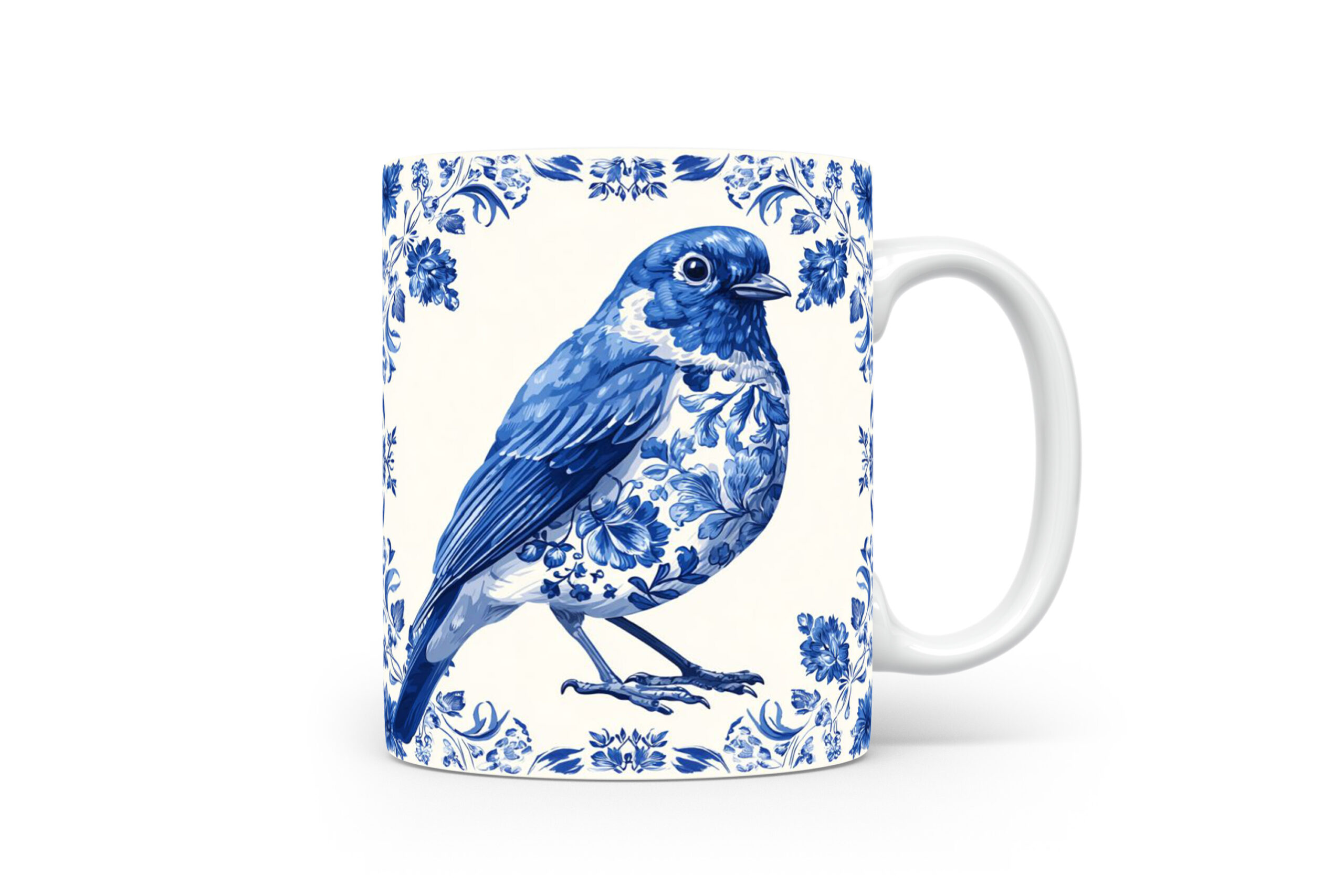 Mok Roodborstje Collectable mok Roodborstje Beker voor koffie of tas voor thee
