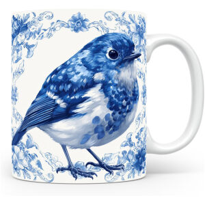 Collectable mok Roodborstje Beker voor koffie of tas voor thee