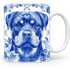 Collectable mok Rottweiler Beker voor koffie of tas voor thee