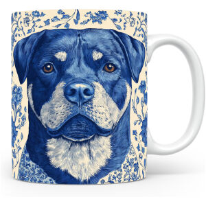Collectable mok Rottweiler Beker voor koffie of tas voor thee