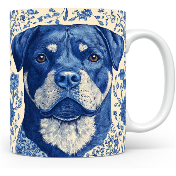 Collectable mok Rottweiler Beker voor koffie of tas voor thee