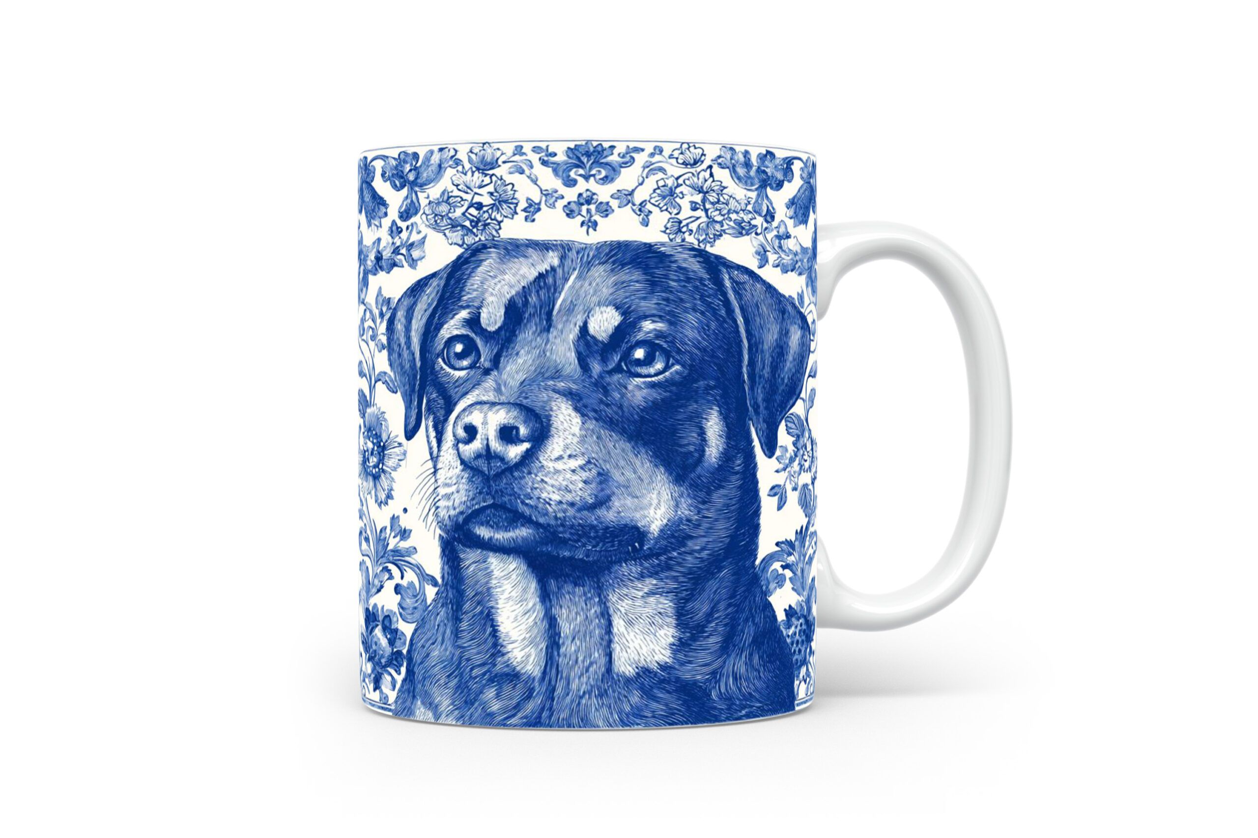 Mok Rottweiler Collectable mok Rottweiler Beker voor koffie of tas voor thee