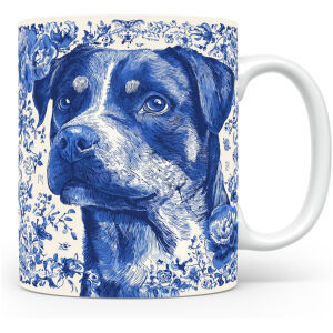 Collectable mok Rottweiler Beker voor koffie of tas voor thee