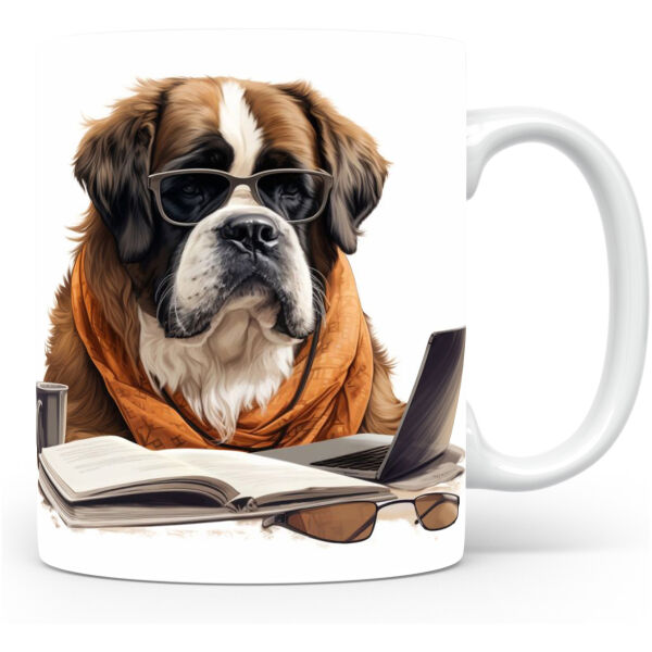 Collectable mok Saint bernard Beker voor koffie of tas voor thee