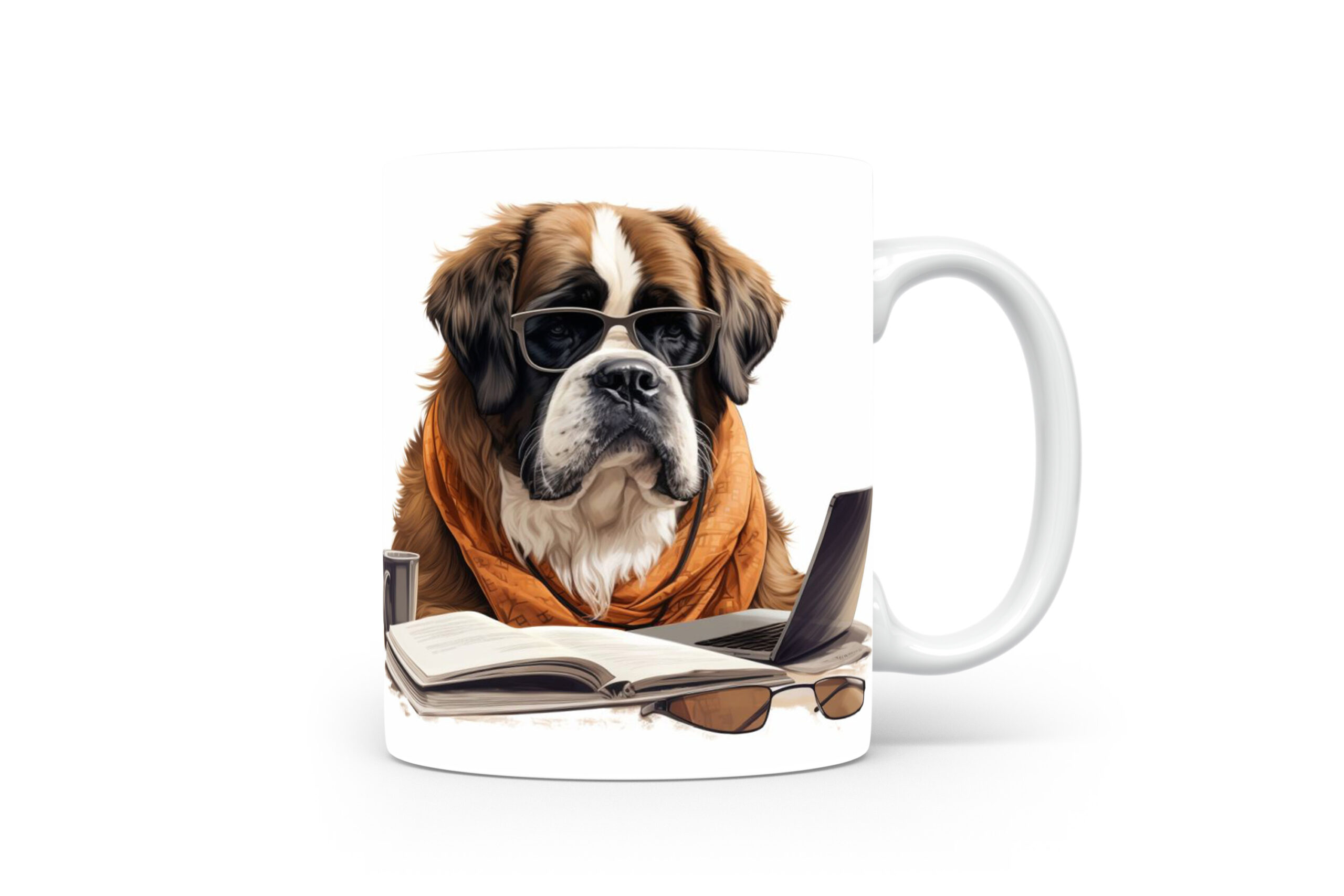 Mok Saint Bernard Collectable mok Saint bernard Beker voor koffie of tas voor thee