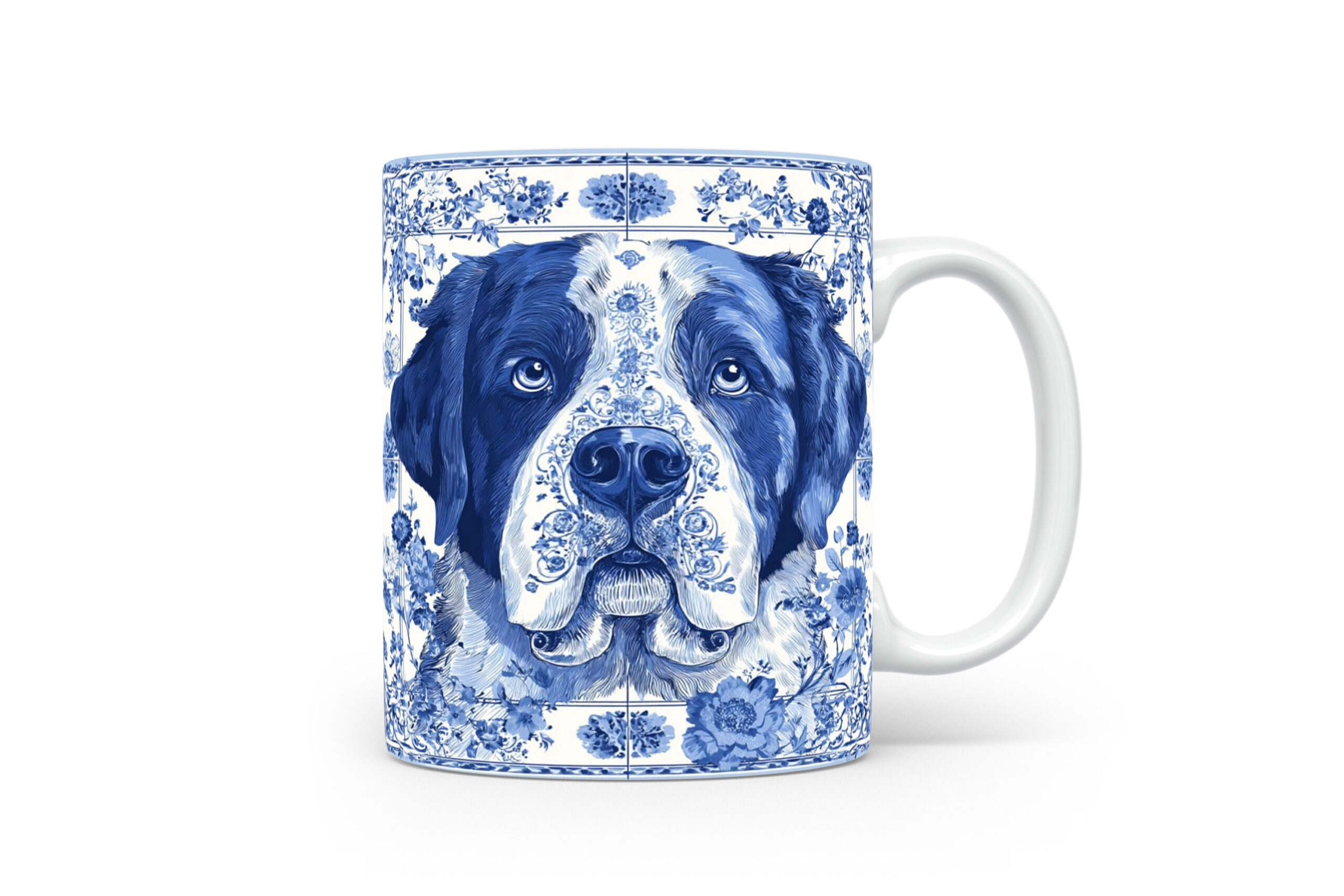 Mok Saint Bernard Collectable mok Saint bernard Beker voor koffie of tas voor thee