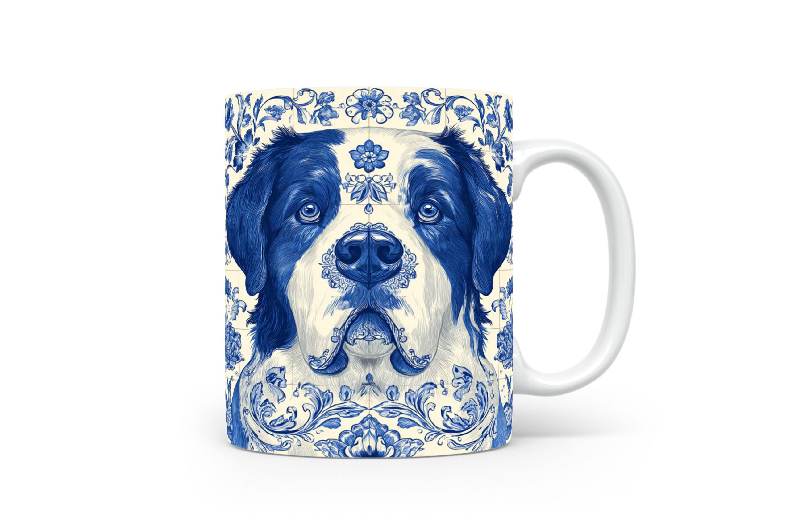 Mok Saint Bernard Collectable mok Saint bernard Beker voor koffie of tas voor thee