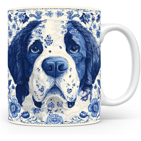 Collectable mok Saint bernard Beker voor koffie of tas voor thee
