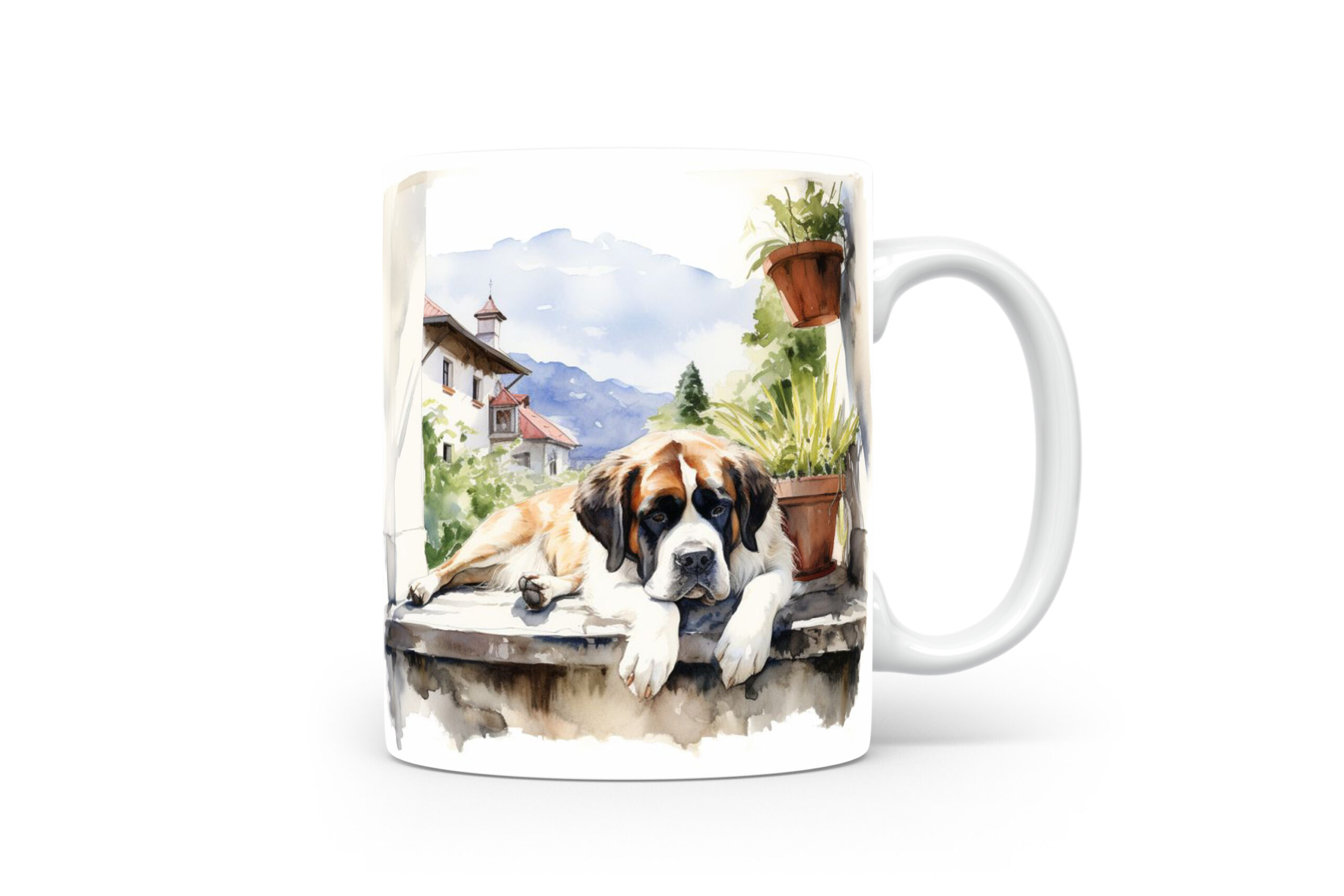 Mok Saint Bernard Collectable mok Saint bernard Beker voor koffie of tas voor thee
