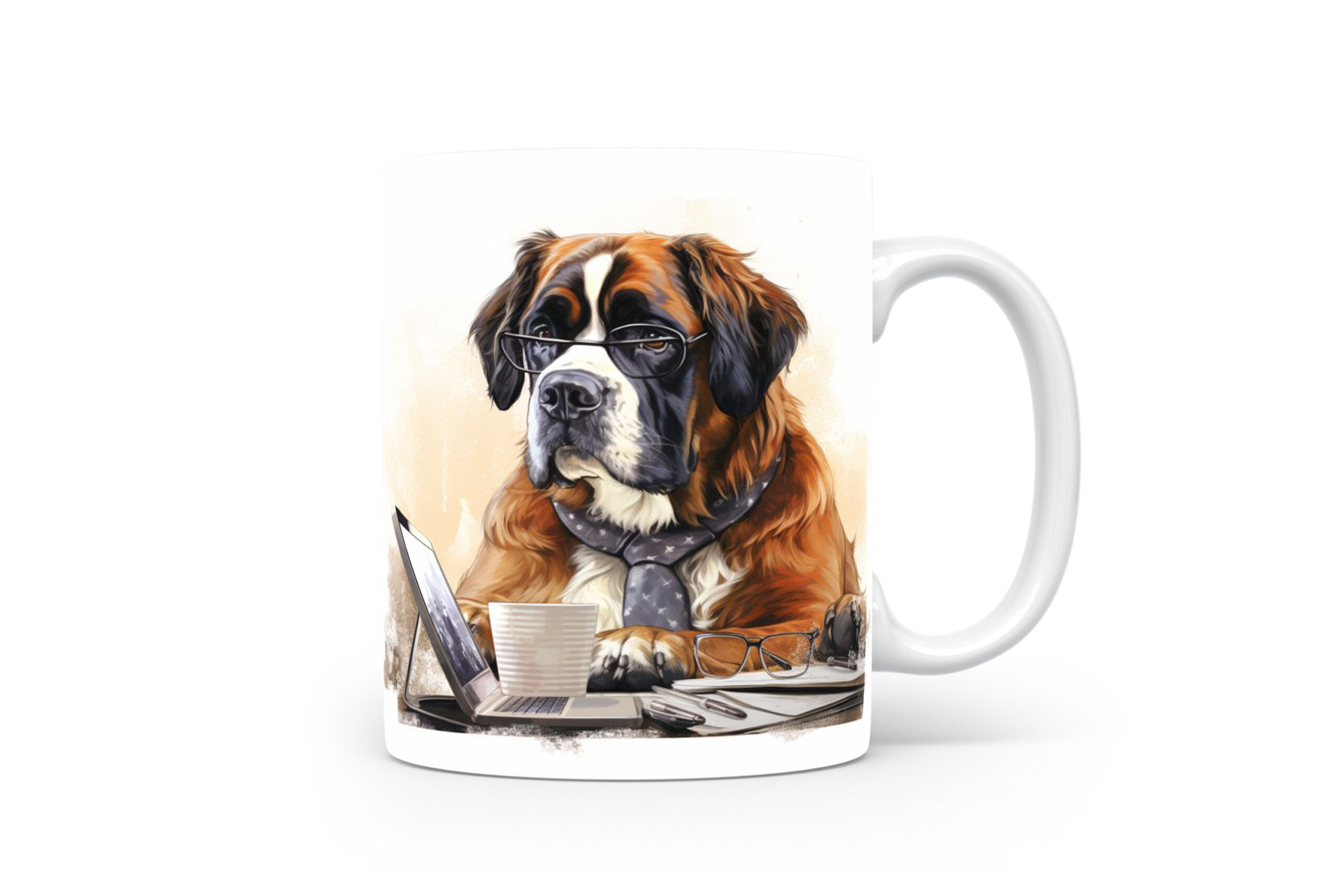 Mok Saint Bernard Collectable mok Saint bernard Beker voor koffie of tas voor thee