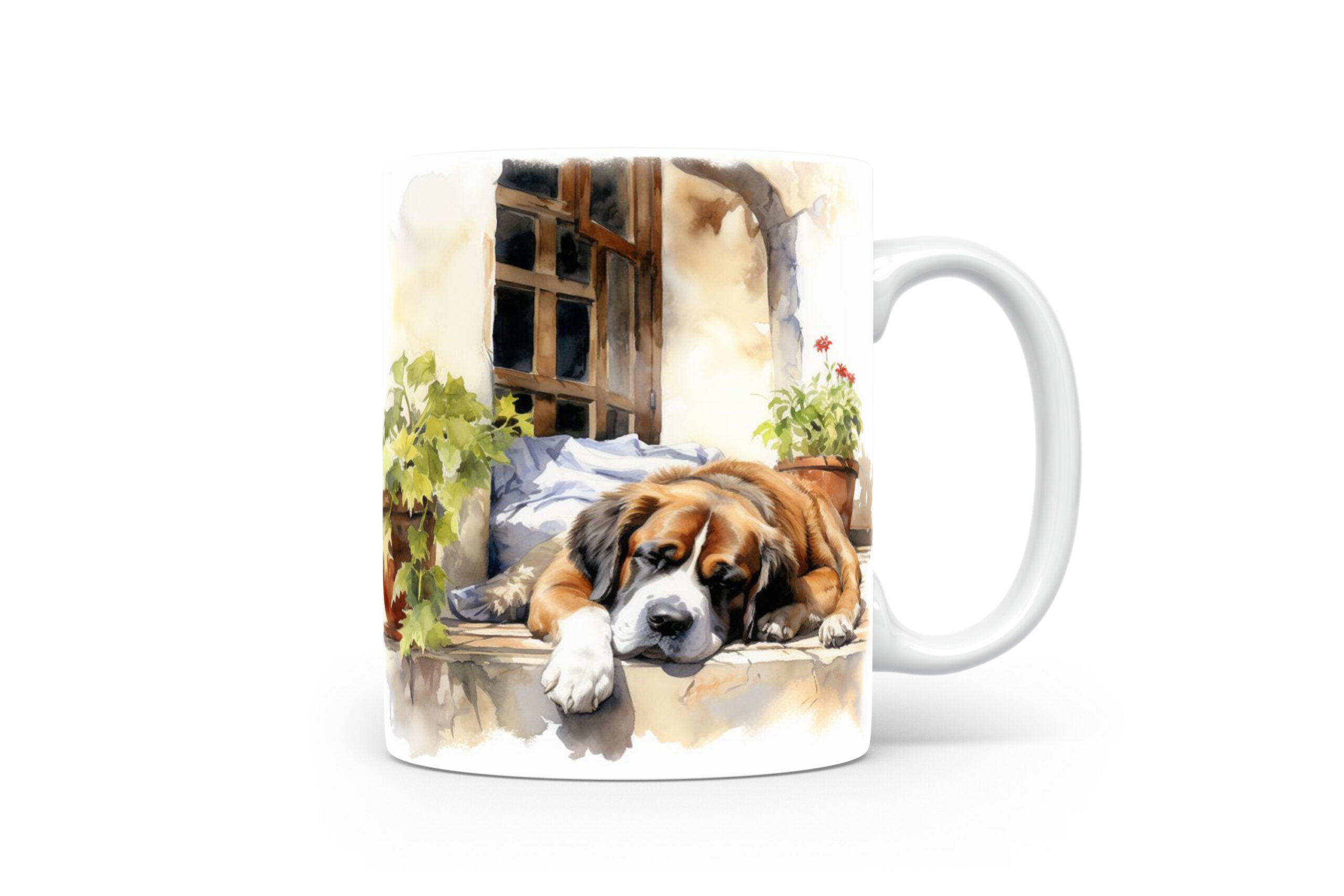 Mok Saint Bernard Collectable mok Saint bernard Beker voor koffie of tas voor thee