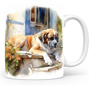 Collectable mok Saint bernard Beker voor koffie of tas voor thee