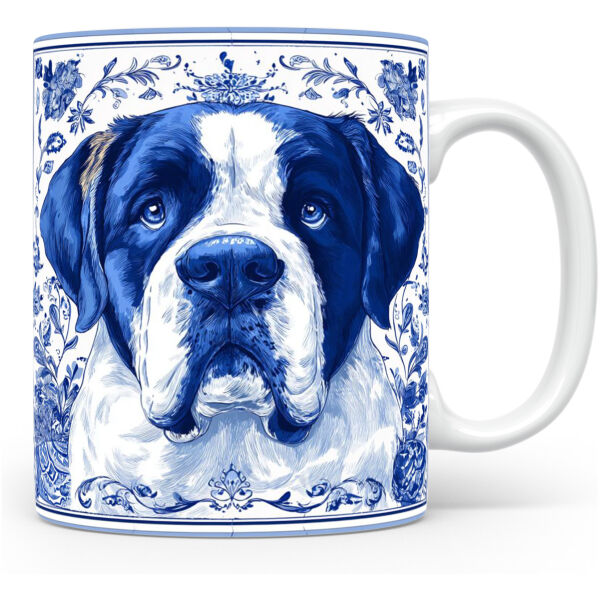 Collectable mok Saint bernard Beker voor koffie of tas voor thee