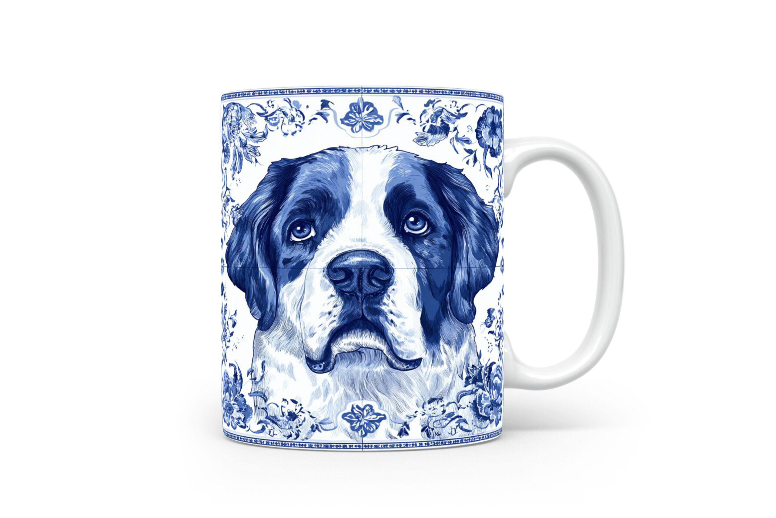 Mok Saint Bernard Collectable mok Saint bernard Beker voor koffie of tas voor thee