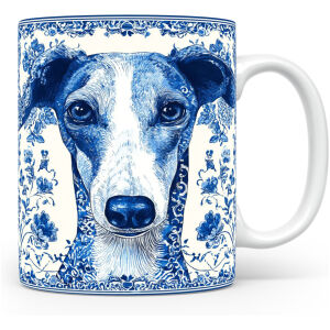 Collectable mok Saluki Beker voor koffie of tas voor thee