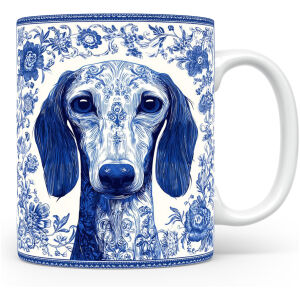 Collectable mok Saluki Beker voor koffie of tas voor thee