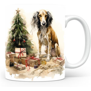 Collectable mok Saluki Beker voor koffie of tas voor thee