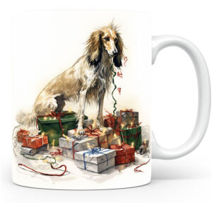 Collectable mok Saluki Beker voor koffie of tas voor thee