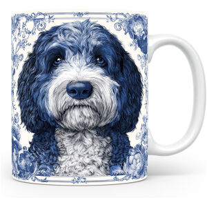 Collectable mok Bernedoodle Beker voor koffie of tas voor thee
