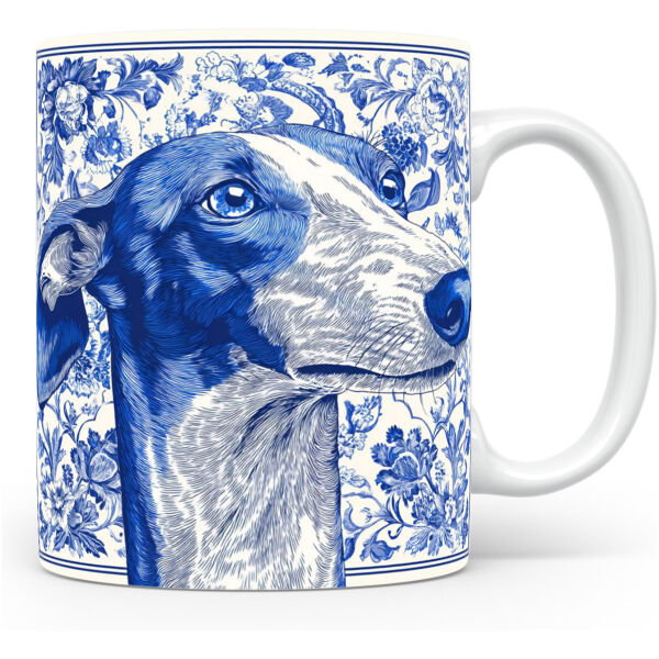 Collectable mok Saluki Beker voor koffie of tas voor thee
