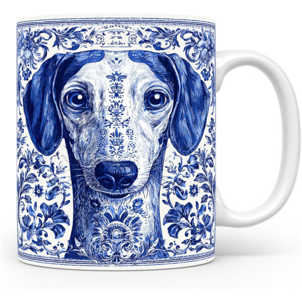Collectable mok Saluki Beker voor koffie of tas voor thee