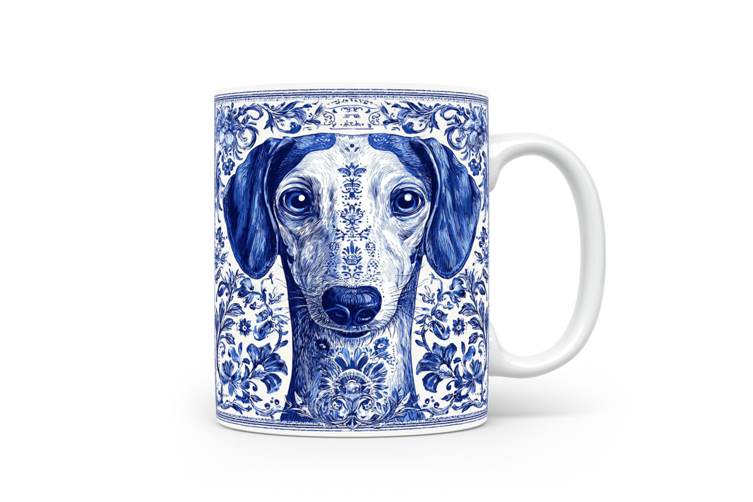 Mok Saluki Collectable mok Saluki Beker voor koffie of tas voor thee