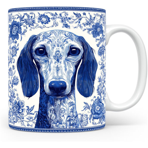 Collectable mok Saluki Beker voor koffie of tas voor thee