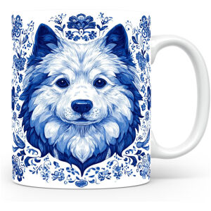 Collectable mok Samoyedi Beker voor koffie of tas voor thee