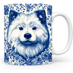 Collectable mok Samoyedi Beker voor koffie of tas voor thee
