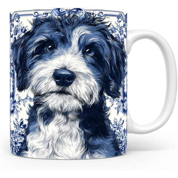 Collectable mok Bernedoodle Beker voor koffie of tas voor thee