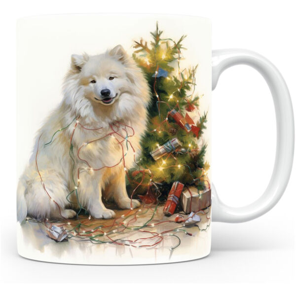 Collectable mok Samoyedi Beker voor koffie of tas voor thee