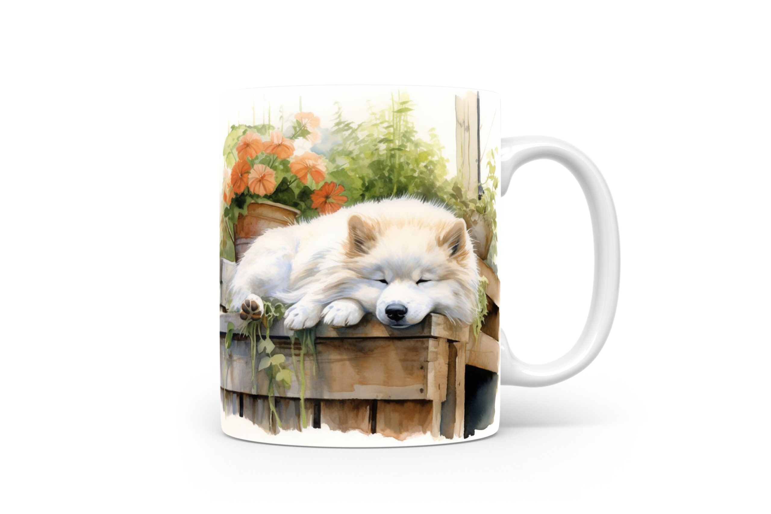 Mok Samoyedi Collectable mok Samoyedi Beker voor koffie of tas voor thee