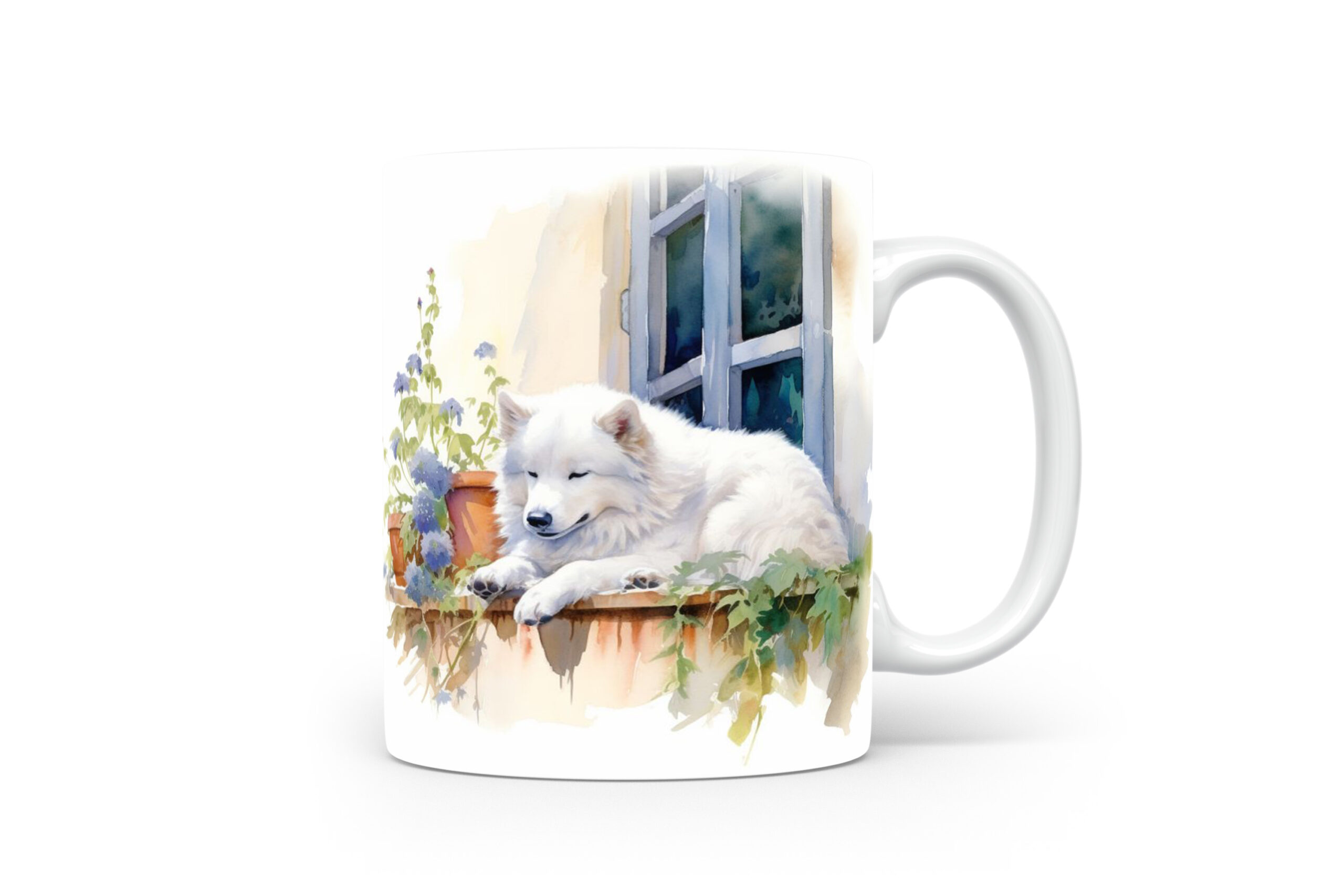 Mok Samoyedi Collectable mok Samoyedi Beker voor koffie of tas voor thee