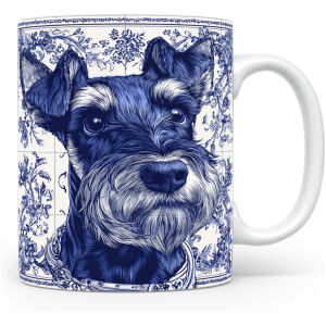 Collectable mok Schnauzer Beker voor koffie of tas voor thee