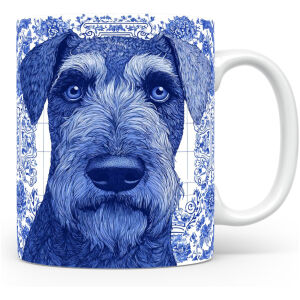 Collectable mok Schnauzer Beker voor koffie of tas voor thee