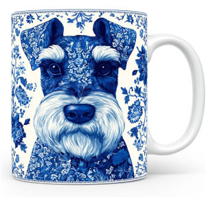 Collectable mok Schnauzer Beker voor koffie of tas voor thee