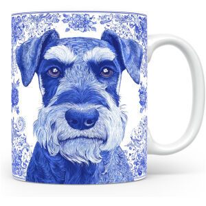 Collectable mok Schnauzer Beker voor koffie of tas voor thee