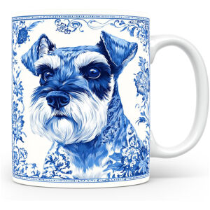 Collectable mok Schnauzer Beker voor koffie of tas voor thee