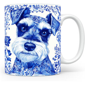 Collectable mok Schnauzer Beker voor koffie of tas voor thee