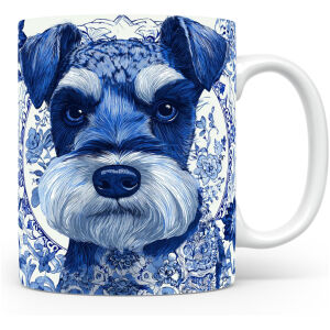 Collectable mok Schnauzer Beker voor koffie of tas voor thee